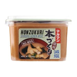 HONZUKURI Pasta di Miso con Meno Sale di Shinshu 500g